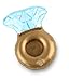 BigMouth Inc Bling Ring Beverage Float, Floating Cup Holders for Bachelorette Pool Party Supplies & Decor, Holds 3 Drinks