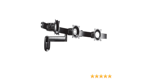 Arm Wall Mount, Triple Monitor 