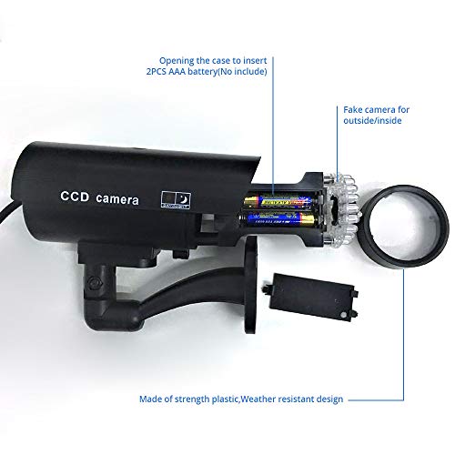 4 Fuers+Waterproof+Security+Surveillance+Simulation