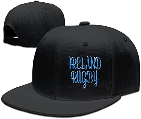 Ireland Rugby New Fashion Cotton Baseball Cap Adjustable Trucker Hats for Outdoor Sport Black