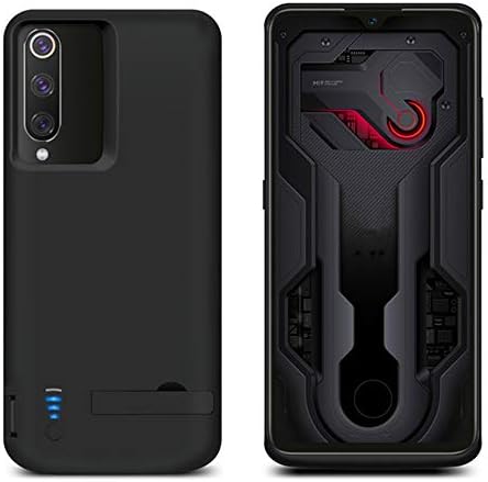 Compatible with Xiaomi Mi 9 Xiaomi Mi 9 Explore Battery Case, Yuqoka 5000mAh Portable Protective Charging Case Rechargeable Backup Extended Battery Power Bank for Xiaomi Mi 9 / Mi 9 Explore Golden