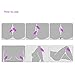 MOJOY Multi 10 Frequency Double Love Eggs Vibrating Vibrator for Women, Wired Mini Bullet Vibes Female Masturbator Vibrant Toy, Pink