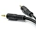 kenable 3.5mm Male Audio Jack Plug to Plug Stereo Mini AUX Cable Short 15cm (~6 inch)
