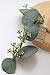 FIDDY898 Faux Baby Breath Flower Hair Piece Bridal Greenery Crown (Comb)
