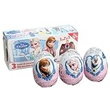 3 Eggs - Disney Toy Surprise Chocolate Eggs, Frozen Figures Inside