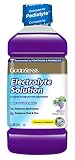GoodSense Pedia Electrolyte Liquid, Grape, 33.8 Fluid Ounce (Pack of 6)