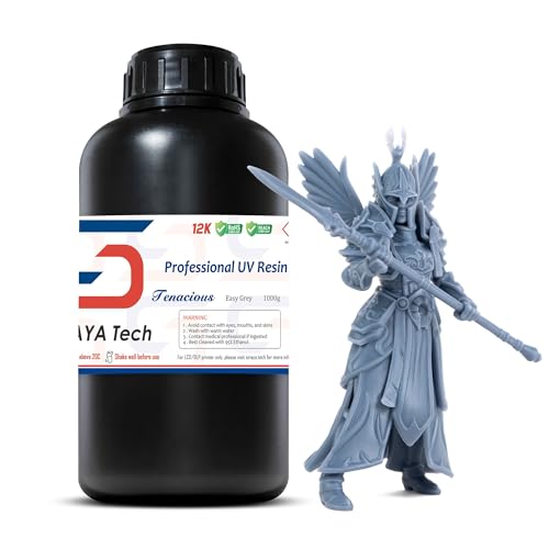 Siraya Tech Tenacious Flexibles 3D Drucker Resin (Easy Grau, 1kg)