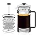 Viatia French Press High-Grade Stainless-Steel Single Cup or 32 Ounce Multi-Cup Coffee Maker