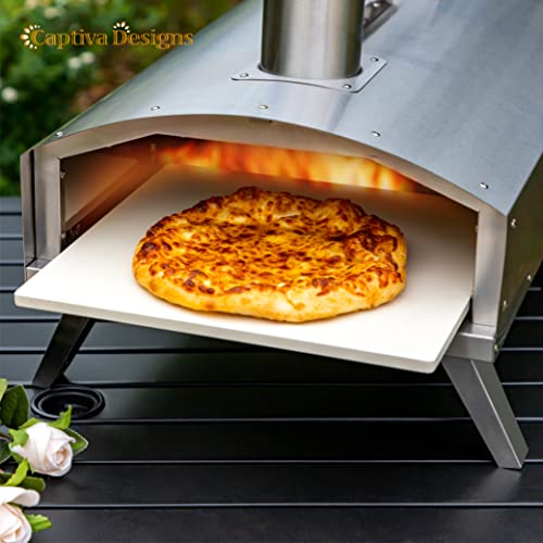 Captiva Designs Portable Outdoor Pizza Oven,Stainless Steel Pizza Maker