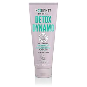 Noughty-Detox-Dynamo-Clarifying-Shampoo Noughty 97% Natural Detox Dynamo Clarifying Shampoo to Refresh Hair and Remove Residue, Suitable for Every Day Use with…