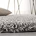 SAFAVIEH California Shag Collection Accent Rug - 4' x 6', Silver, Non-Shedding & Easy Care, 2-inch Thick Ideal for High Traffic Areas in Entryway, Living Room, Bedroom (SG151-7575)