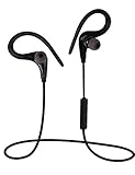 ABERS Wireless Bluetooth Sport&Running Headset Earhook Headphones Bluetooth Stereo with Noise Cancelling Earphones Earbuds