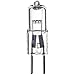 Sunlite Q50/CL/GY6/24V/12PK Halogen 50W 24V Q50 Single Ended Capsule Light Bulbs, Clear Finish, 3200K Bright White, GY6.35 Base, 12 Pack