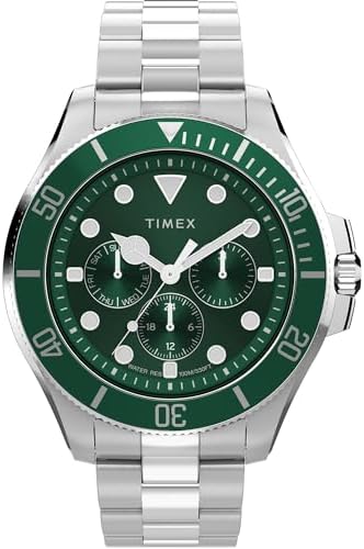 Amazon.com: Timex Harborside Coast 43mm Watch - Stainless Steel