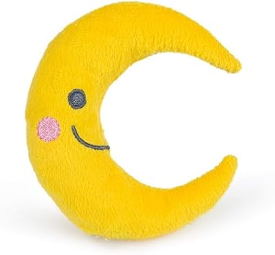 Petface Moon Plush Kitten Cat Toy with Natural Catnip