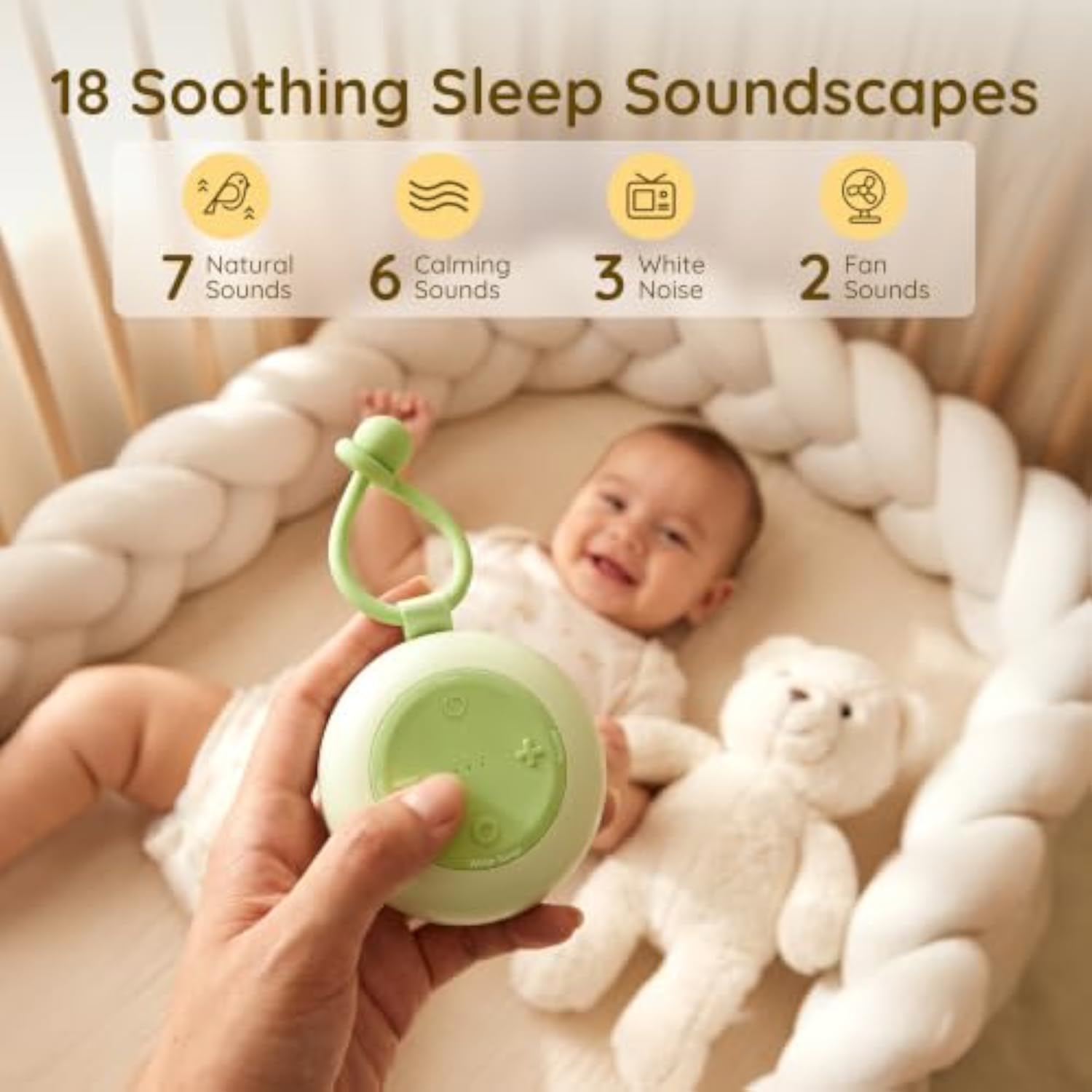 白噪音机 (RGB 夜灯） 48%OFF