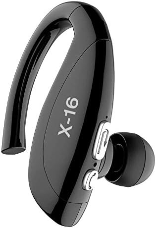 WSCSR Bluetooth 4.1 Wireless Headset Ear Headphone Noise Cancelling in-Ear Earbuds with Mic Compatible with Phone and Android，JUST for Right Ear （Black）