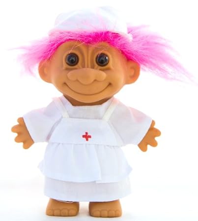 nurse troll doll