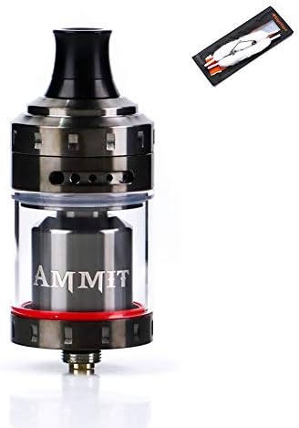 Amazon 電子タバコ Geekvape Ammit Mtl Rta アトマイザー Mtl対応 液漏れ防止 コイル付き ガンメタル Geekvape ギークベイプ アトマイザー