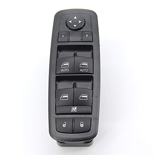 Power Window Switch Master Control Switch for 2012 2013 2014 2015 Dodge Grand Caravan, Chrysler Town and Country, Ram 1500 2500 3500 4500 5500 Replaces 68110866AA 68110866AB 68298866AA 901-400R