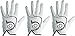 FINGER TEN 2018 Mens All Premium Soft Cabretta Leather Tour Fit Grip Left Hand Lh Right Hand Rh with Cadet Size Golf Gloves Value 3 Pack Size from Small to XXL