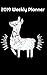2019 Weekly Planner: - A Cute Weekly Calendar for Llama Lovers - 5 x 8 Inches by Margaretha Overpeck