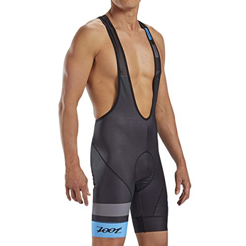 Zoot Men's LTD 9-Inch Bib Cycling Shorts - Performance Cycle Shorts with TMF Chamois (83, Medium)