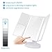 VIBELITE Vanity Makeup Mirror Trifold 24 Led Lighted with Touch Screen, 1x/2x/3x Magnification and Usb Charging, 180° Adjustable Stand for Countertop Cosmetic Makeup