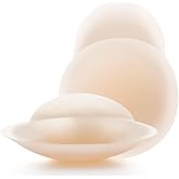 Nippies Nipple Covers for Women - Reusable Sticky Silicone Pasties with Travel Case - Original Circle or Lift Style Available