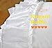Queen's House Vintage Ruffle Pillow Sham White Pillowcase Queen Size-1 Piece,Z