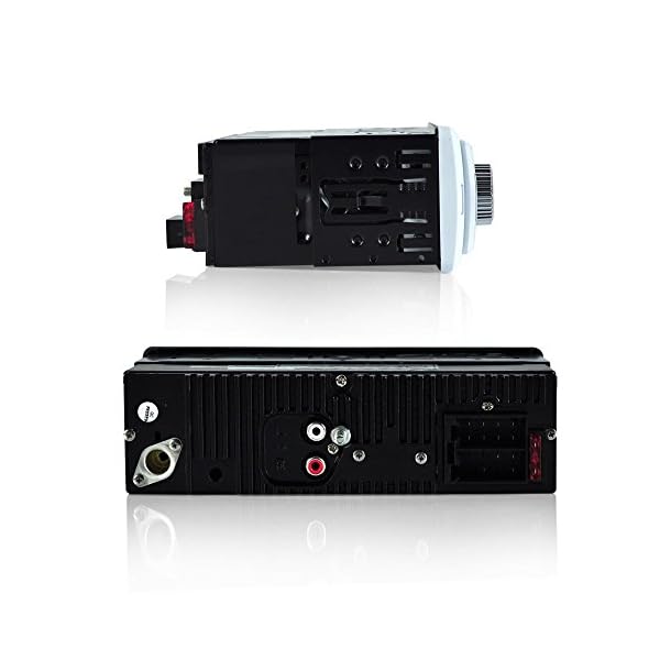 Pyle-PLMR19W-Stereo-Radio-Headunit-Receiver-Aux-35mm-MP3-Input-USB-Flash-SD-Card-Readers-Remote-Control-Weatherband-Single-DIN-White