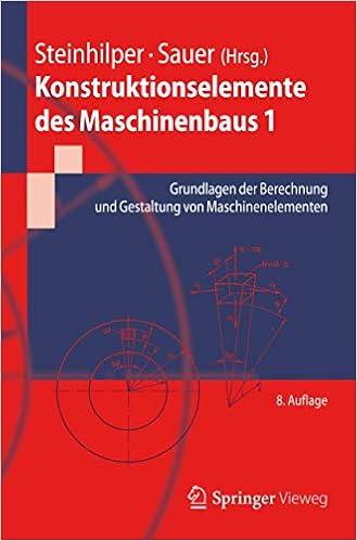 Konstruktionselemente Des Maschinenbaus 1 Grundlagen Der Berechnung Und Gestaltung Von Maschinenelementen Springer Lehrbuch German Edition Steinhilper Waldemar Sauer Bernd Albers Albert Deters Ludger Feldhusen Jorg Leidich Erhard
