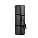 PROMIC Pilates Mat 1/2 inch - Anti Tear Exercise mat - Non Slip Yoga Mat - Non Toxic Pilates Mat Extra Thick - High Density Exercise Yoga Mat with Yoga Mat Straps for Carrying, Long 72 inch，Black