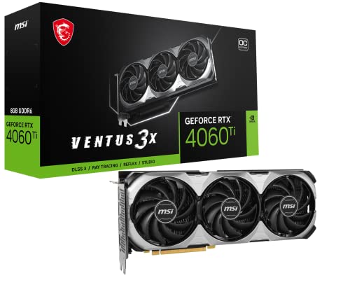 MSI Gaming GeForce RTX 4060 Ti 8G Graphics Card
