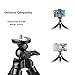 Xiner Mini Flexible Octopus Tripod with Bluetooth Remote Shutter and Universal Phone Holder for iphone Smartphone and Camera