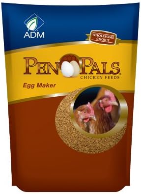 Pen Pals Chicken Feed, Egg Maker, Non-Medicated, Crumble, 5-Lbs.