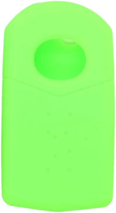 BROVACS Silicone Cover Protector Case Holder Skin Jacket Compatible with MAZDA 3 Button Flip Remote Key Fob CV9530 Light Green - Image 3