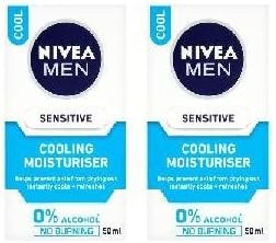 nivea men sensitive cooling moisturiser