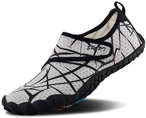 Womens Water Shoes Beach Swim Barefoot Adult Aqua Shoes for Walking Yoga Kayaking