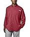 Columbia Men's PFG Tamiami II Long Sleeve Shirt , Sunset Red, Small