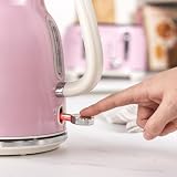 Salter Retro Pink Kettle & Toaster Set 1.7L 4-Slice Wide Slot 3kW 1630W view 11