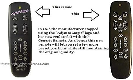 Amazon Com Adjusta Magic New 2020 3 Preset Version No Light Button Replacement Remote For Adjustable Bed Home Audio Theater