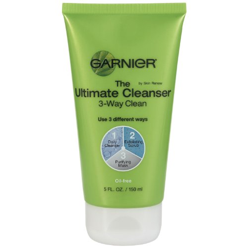 Garnier The Ultimate Cleanser 3 Way Clean, 5 Fluid Ounce