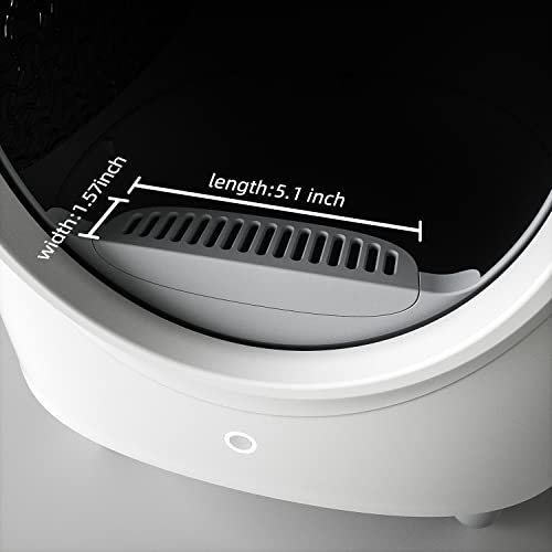 GOLDBOSS SelfCleaning Cat Litter Box with Litter Mat，Automatic Litter