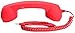 AMC Retro Vintage 3.5 mm Cell Phone Handset Receiver for iPhone Red