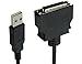Sewell USB to Mini Centronics Cable, 5 ft.