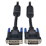 Tripp Lite DVI-I Dual Link Digital and Analog Monitor Cable (DVI-I M/M), 2560 x 1600, 6-ft.(P560-006-DLI)