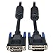 Tripp Lite DVI-I Dual Link Digital and Analog Monitor Cable (DVI-I M/M), 2560 x 1600, 6-ft.(P560-006-DLI),Black