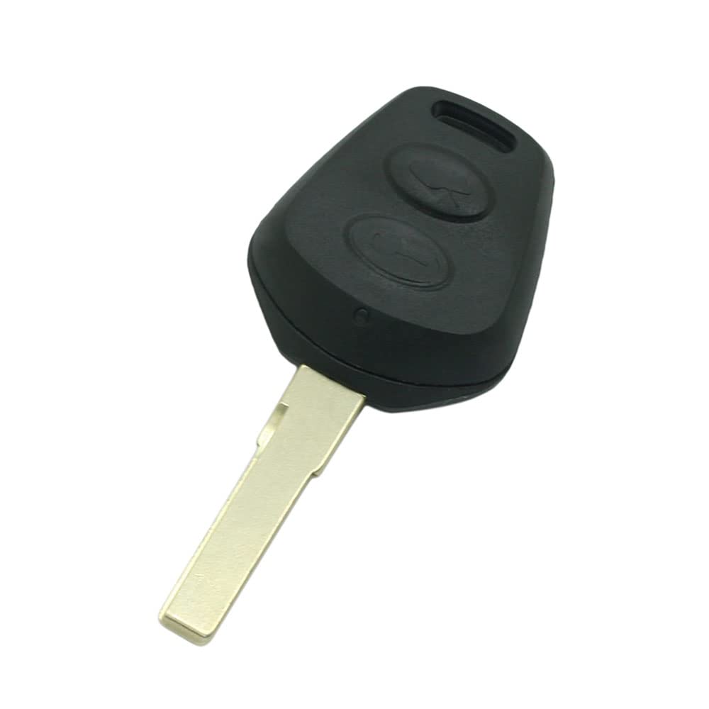 BROVACS Replacement Key Shell Compatible with PORSCHE 911 996 Boxster S 986 2 Button Keyless Entry Remote Key Case Fob PG920B