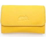 Pipe Tobacco Leather Pouch - Authentic Full Grade Cow Leather - Lemon Yellow